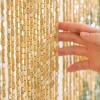 TZYYAO Natural Wood Bead Curtain, 60 Strands, 60 x 190 cm view 2
