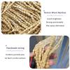 TZYYAO Natural Wood Bead Curtain, 60 Strands, 60 x 190 cm view 3