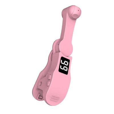 Automatic Screen Clicker with Adjustable Speed, USB Clip-On, Pink