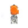 3" Stainless Steel Pneumatic Ball Valve, Female Thread, Double-Acting, 3-Piece view 3