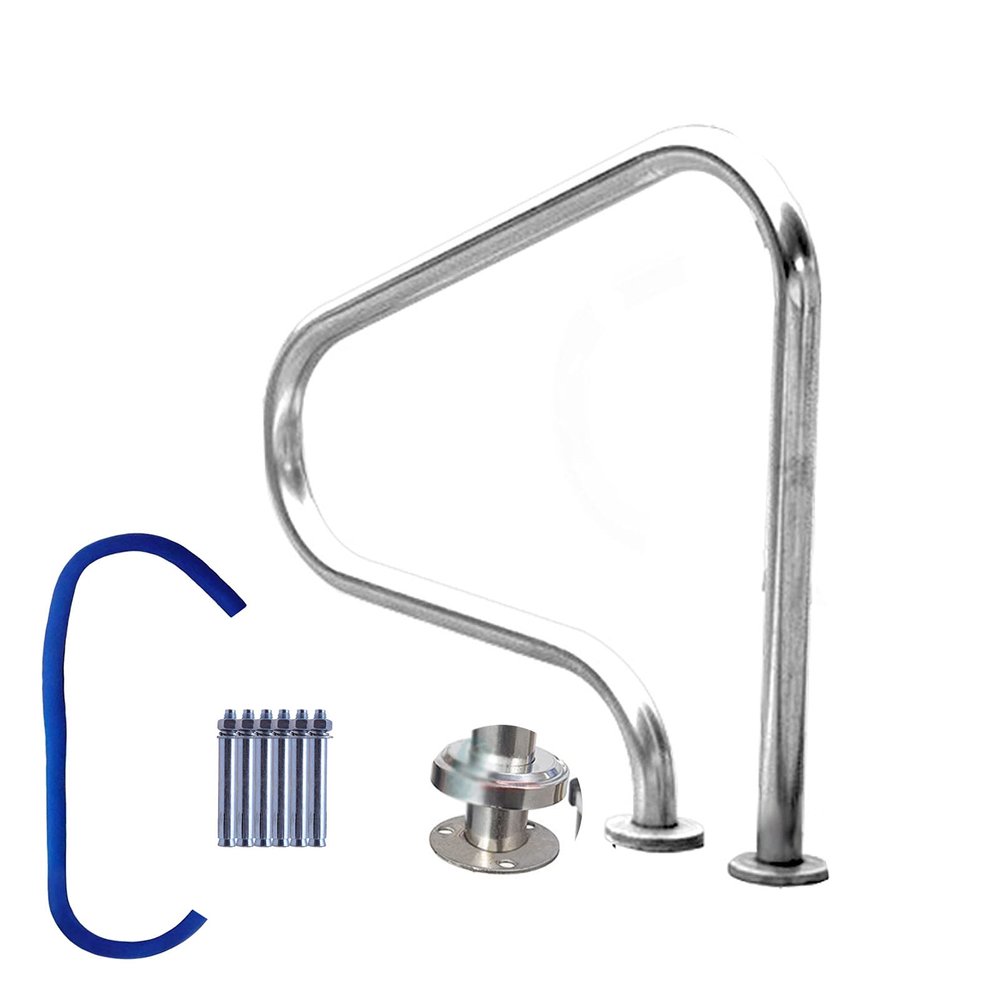 BomDog Pool Handrail, 304 Stainless Steel