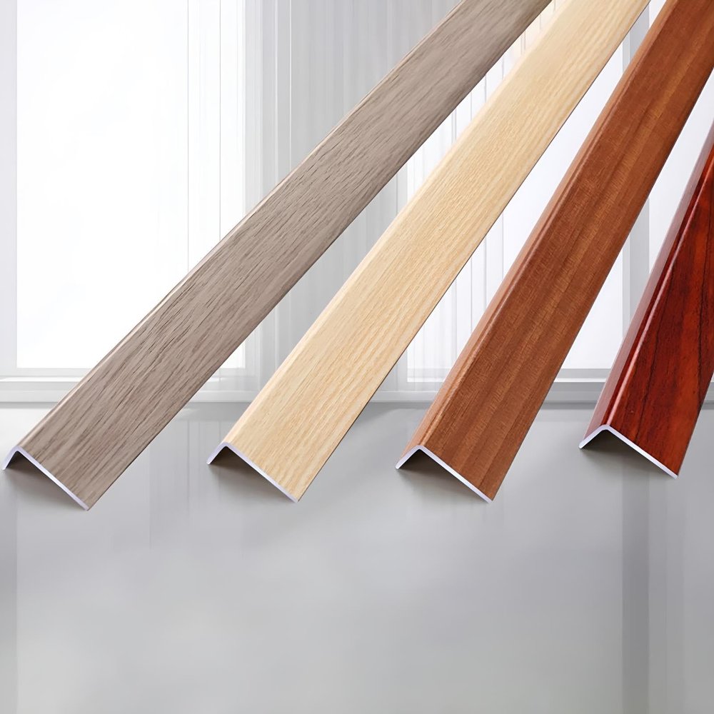 Corner Edge Protector, 90 cm x 3, Aluminum Corner Guard for Wood Walls and Tiles, Width 2.8 cm