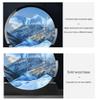 MYBSXKEOZ 3D Rotating Sand Art, 7.5-Inch, Blue Ocean, White Frame view 4
