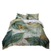 Bedding Set 135x200 cm, Luxurious Gold Leaf Theme, Soft Microfiber view 1