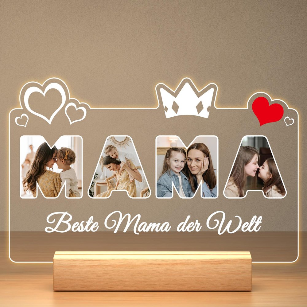 Personalized Gifts for Mom, Personalized Picture Frame with Photo