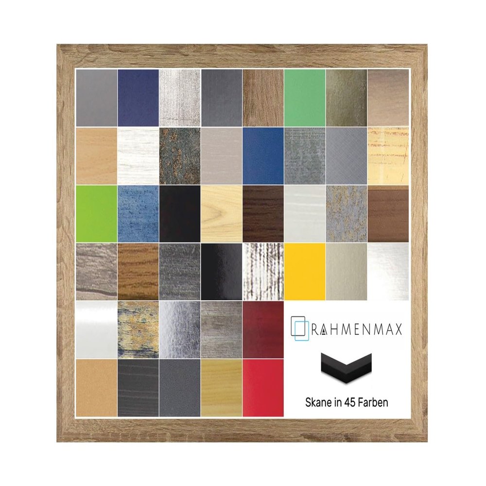 RahmenMax Skane Picture, Poster & Puzzle Frame 30 x 40 cm, Sonoma Oak Finish