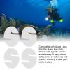 HELEVIA 4PCS Cave Diving Line Circle Markers, ABS Scuba Safety Line Round Markers, Underwater (White) view 3