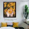 RahmenMax Skane Picture, Poster and Puzzle Frame 24 x 32 cm, Glossy Black, 32 x 24 cm, White Backing and Anti-Glare Acrylic Glass view 3