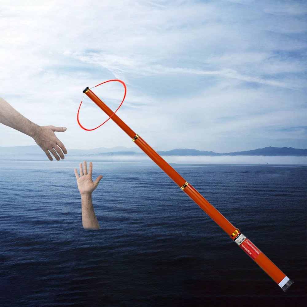 Pool Rescue Hook, Adjustable 4.5 m Safety Pole