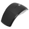 Tbest Wireless Arc Mouse, 2.4G, Foldable, 1600i, Matte Black view 1