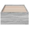LAPOOH Bed Frame Gray Sonoma 90 x 190 cm Engineered Wood view 4