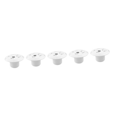 VANZACK 5-Piece Flower-Shaped Pool Drain, Simple Water Outlet to Help Prevent Clogs and Dirt