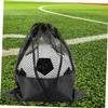 Supvox Mesh Sports Ball Bag with Drawstring, Oxford Fabric, for Soccer and Basketball view 4