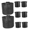 KONTONTY 8-Pack 3-Gallon Black Potato Grow Bags with Handles view 1