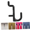 GLEAVI 80-Pack Plastic Pegboard Hooks for Keys and Tools view 3