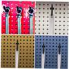 GLEAVI 80-Pack Plastic Pegboard Hooks for Keys and Tools view 4