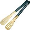EQQHJL Silicon Metal Manganese Cooking and Grill Tongs view 1