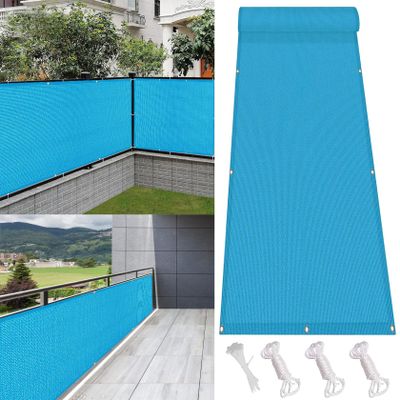 Privacy Fence Screen 95 x 650 cm, Blue