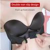 KEKUBUWE CharmyCup Strapless, Wire-Free Front-Clasp Super Push-Up Bra (A+B, 32/70C) view 3