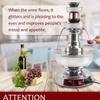 DPLXQPP 3-Tier Wine Fountain Machine, 0–100°C Temperature-Controlled, Stainless Steel, 220V view 4