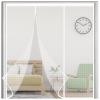 Magnetic Mosquito Net Door Curtain, 230 x 235 cm, White view 1