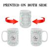 Wodevor "You Are Loved" Coffee Mug, White, Seasonal Wreaths, Ceramic, 425 ml view 4