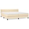 KTHLBRH Box Spring Bed with Mattress, Cream, 200 x 200 cm view 2