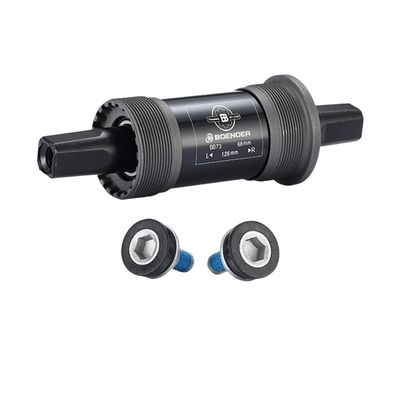 QAINKUN 68 mm Bike Bottom Bracket, Power Spline Square Cartridge Taper, 124.5 mm