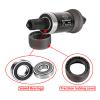 QAINKUN 68 mm Bike Bottom Bracket, Power Spline Square Cartridge Taper, 124.5 mm view 3