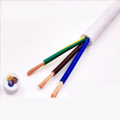Copper RVV Cable, Soft PVC-Sheathed Wire, 20 AWG, 3 Cores, 5 m