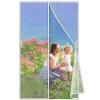 Magnetic Fly Screen Door 350 x 310 cm, Self-Closing, Full-Frame Hook-and-Loop, No Drilling, White view 1