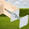 KOTARBAU Adjustable Post Base, 110 x 110 mm, M24 x 250 mm Thread view 4