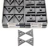 10-Piece TNMG220404/TNMG220408-TF IC907/IC908 CNC External Carbide Turning Inserts view 2