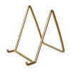 Plate Display Stands, 2-Piece Black Iron Easel Stands for Plates, Pictures and Photos view 1