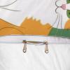 Luoweisi Cats and Daisies Duvet Cover Set, Queen Size, Microfiber view 4