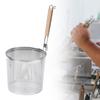Gralara Stainless Steel Pasta Strainer, Mesh Pasta Basket, 19 cm view 4
