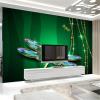 3D Nonwoven Dragonfly Metal Photomural, 350 x 256 cm view 4