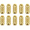 10-Piece Brass Fishing Weight Plates with Hollow Design view 1