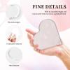 Rose Gold Printed Heart-Shaped Acrylic Decoration and Keepsake Plaque view 3