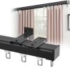 1-Track Curtain Track, 50–600 cm, Ceiling or Wall Mount, 2 mm Thick Aluminum view 1
