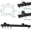 1-Track Curtain Track, 50–600 cm, Ceiling or Wall Mount, 2 mm Thick Aluminum view 2