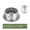 QUARKZMAN 88 mm Floor Drain Cover, Flat Stainless Steel view 4