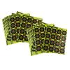 2 x 160 Self-Adhesive Paper Targets, 5 cm, Reactive Splatter Targets for Archery and Hunting Practice, High-Visibility Fluorescent Yellow, with Cover Patches view 3