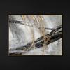 YS-Art Luxury Abstract Hand-Painted Acrylic Painting on Canvas with Golden Accents view 2