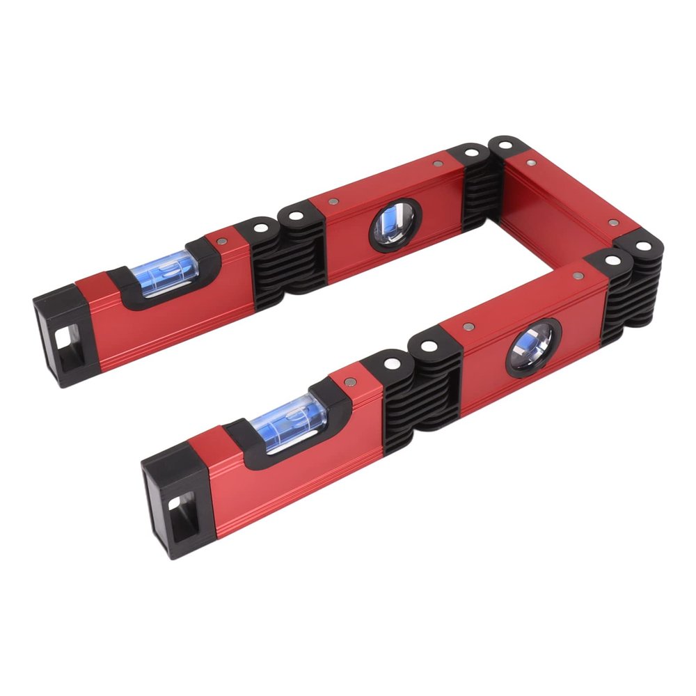 28-Inch Folding Magnetic Level Tool for Woodworking