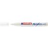 Edding 5100 Acrylic Marker, Traffic White, Medium Tip, 2–3 mm, 10-Pack view 1