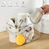Cyrank Portable Shower Caddy Basket with Handles view 3