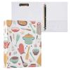 Quteprint 3-Ring Binder, 1.5-Inch Round Rings, 3 Clear Interior Pockets, Clipboard Organizer, Holds 200 Sheets, 2-Pack view 3