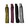 LUOFENG Glitter Folding Hand Fan with Storage Bag and Strap view 2