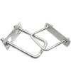 304 Stainless Steel U-Bolt Set, M10/M12 Square-Clamp U-Screws with Nuts view 1